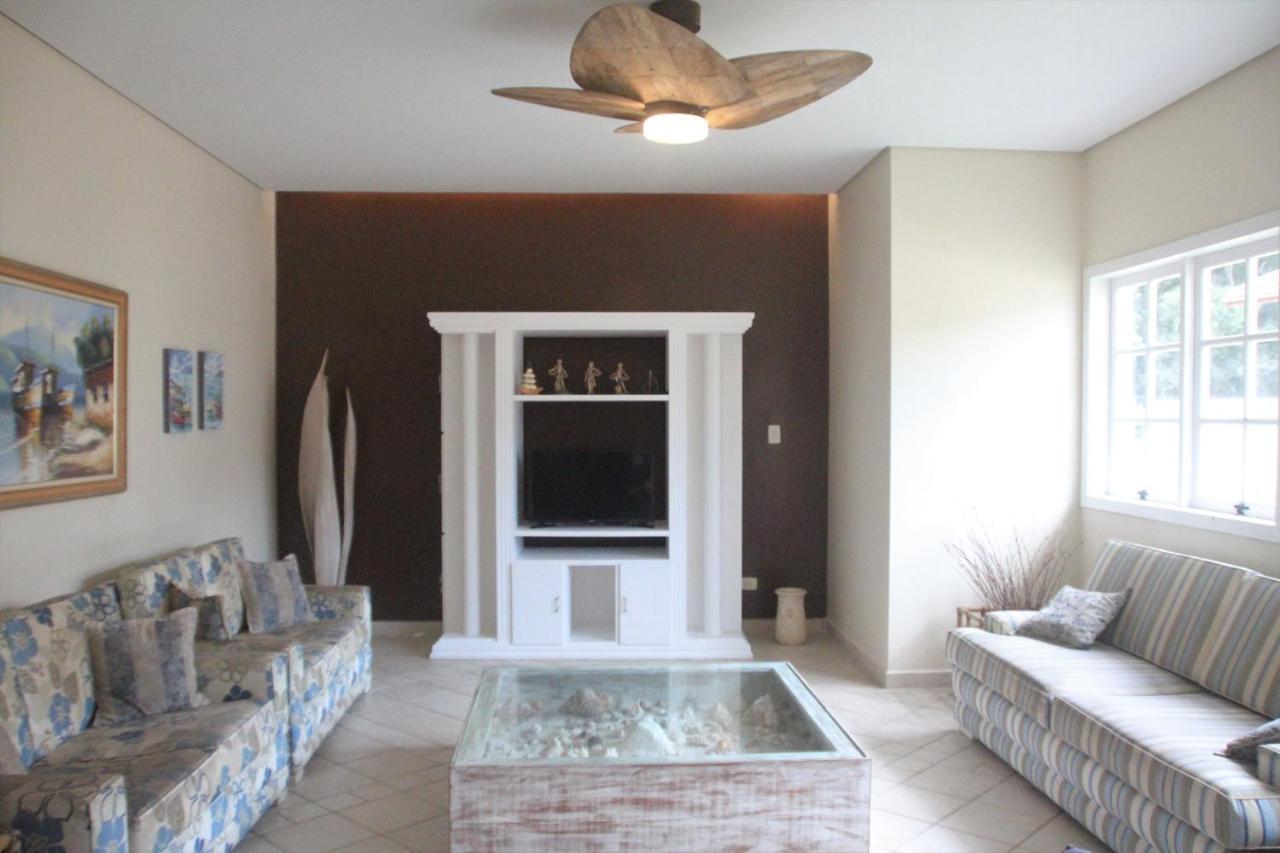 Casa Em Condominio, Pe Na Areia, Praia Guaratuba Bertioga Dış mekan fotoğraf
