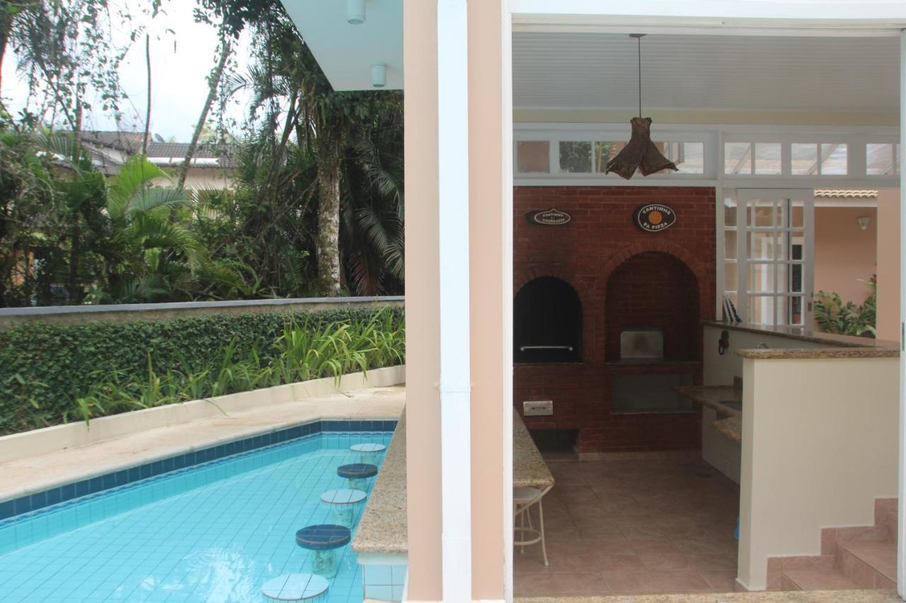 Casa Em Condominio, Pe Na Areia, Praia Guaratuba Bertioga Dış mekan fotoğraf